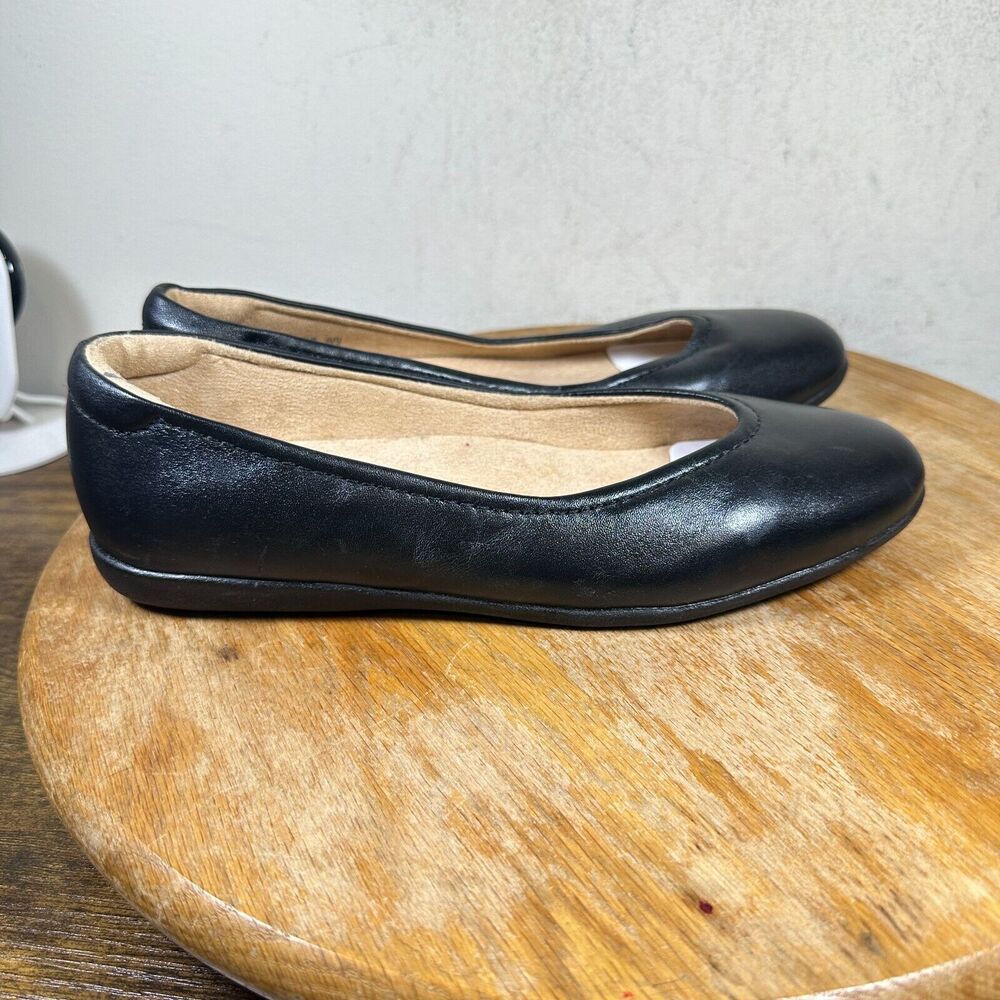 Naturalizer Vivienne Black Flats Shoes Women's Size 7‎ M
